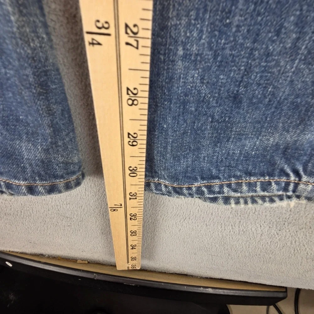 Vintage Levis Engineered Jeans Mens 31x32 Twisted Button Fly Medium Wash